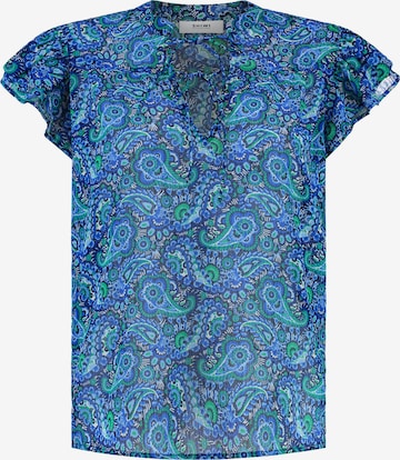 Shiwi Blouse 'Ivy' in Blauw: voorkant
