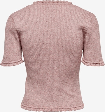 Geacă tricotată 'Lina' de la ONLY pe roz