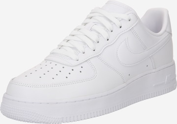 Nike Sportswear Platform trainers 'Air Force 1 '07 Fresh' in White: front