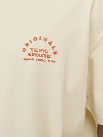 T-Shirt JACK & JONES en beige