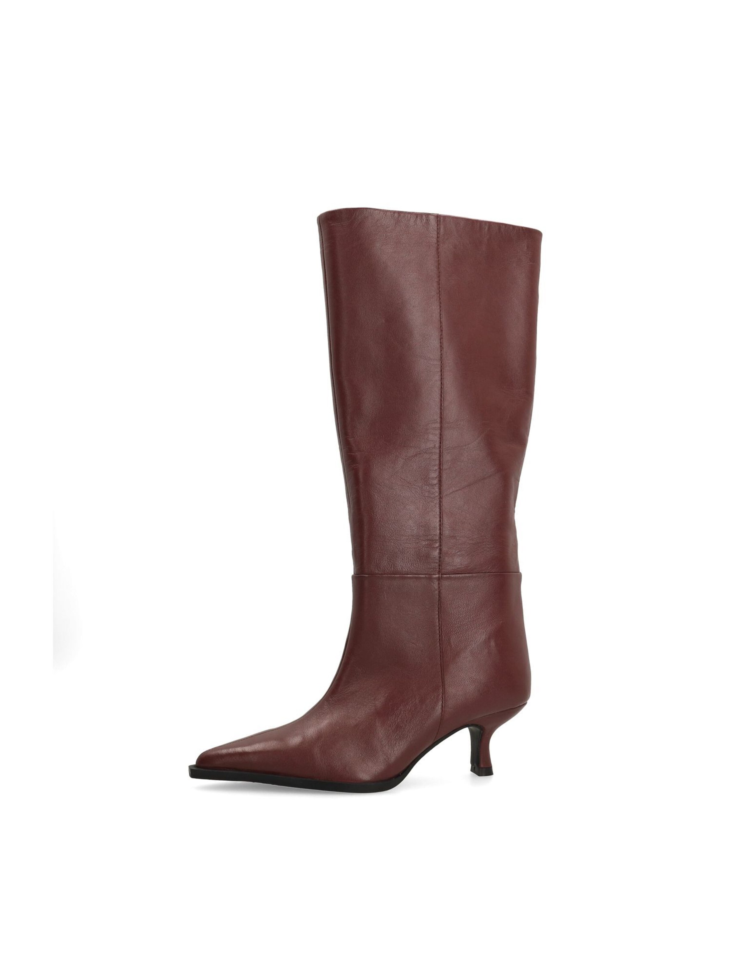 Bottes SACHA en rouge : devant