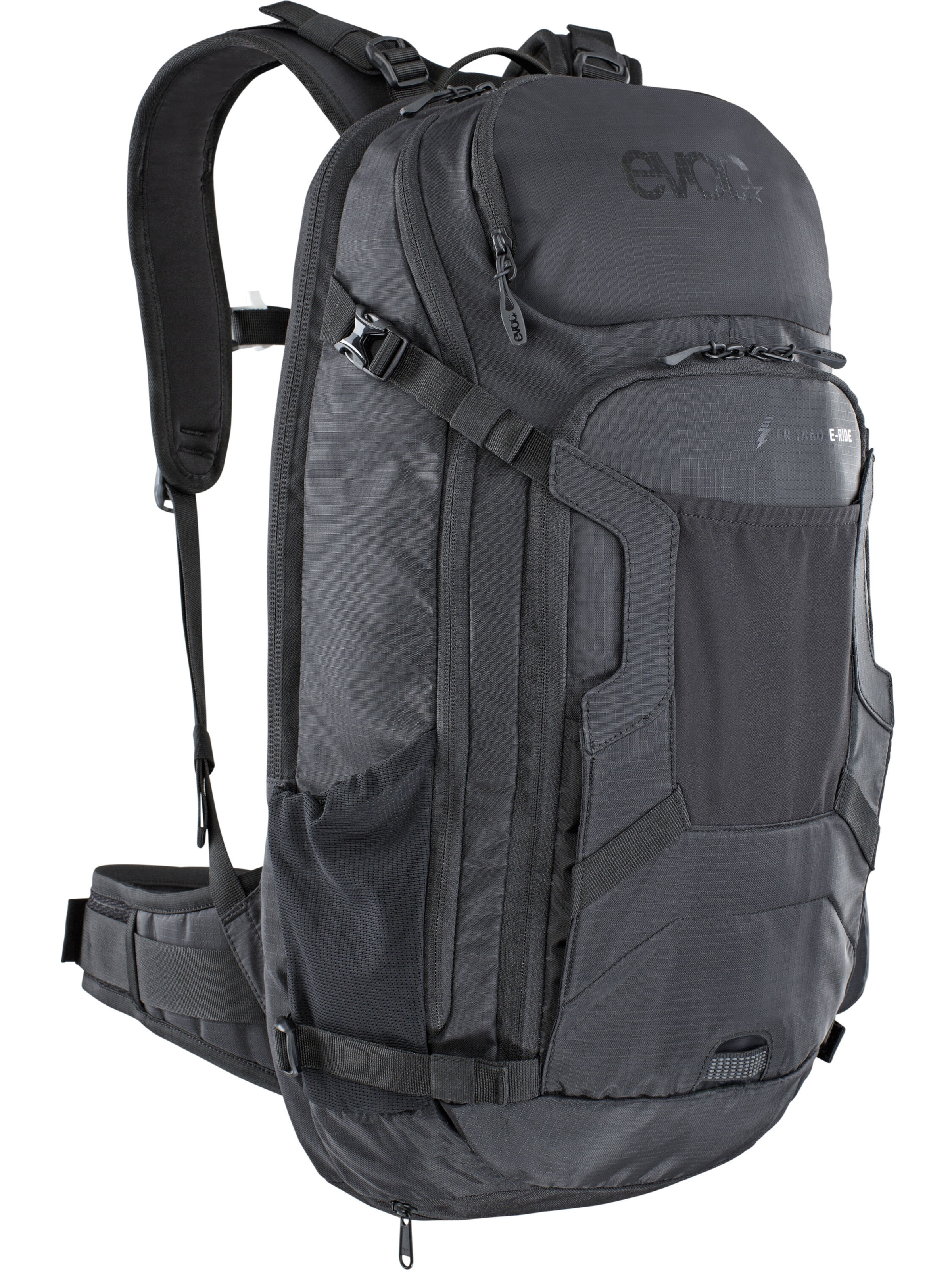 EVOC Sports Backpack 'FR TRAIL E-RIDE 20' in Black: front