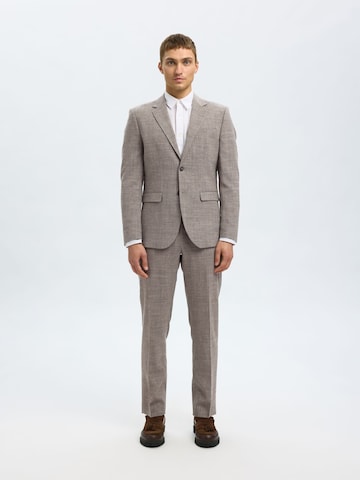 Slimfit Pantaloni '16087871' di SELECTED in beige