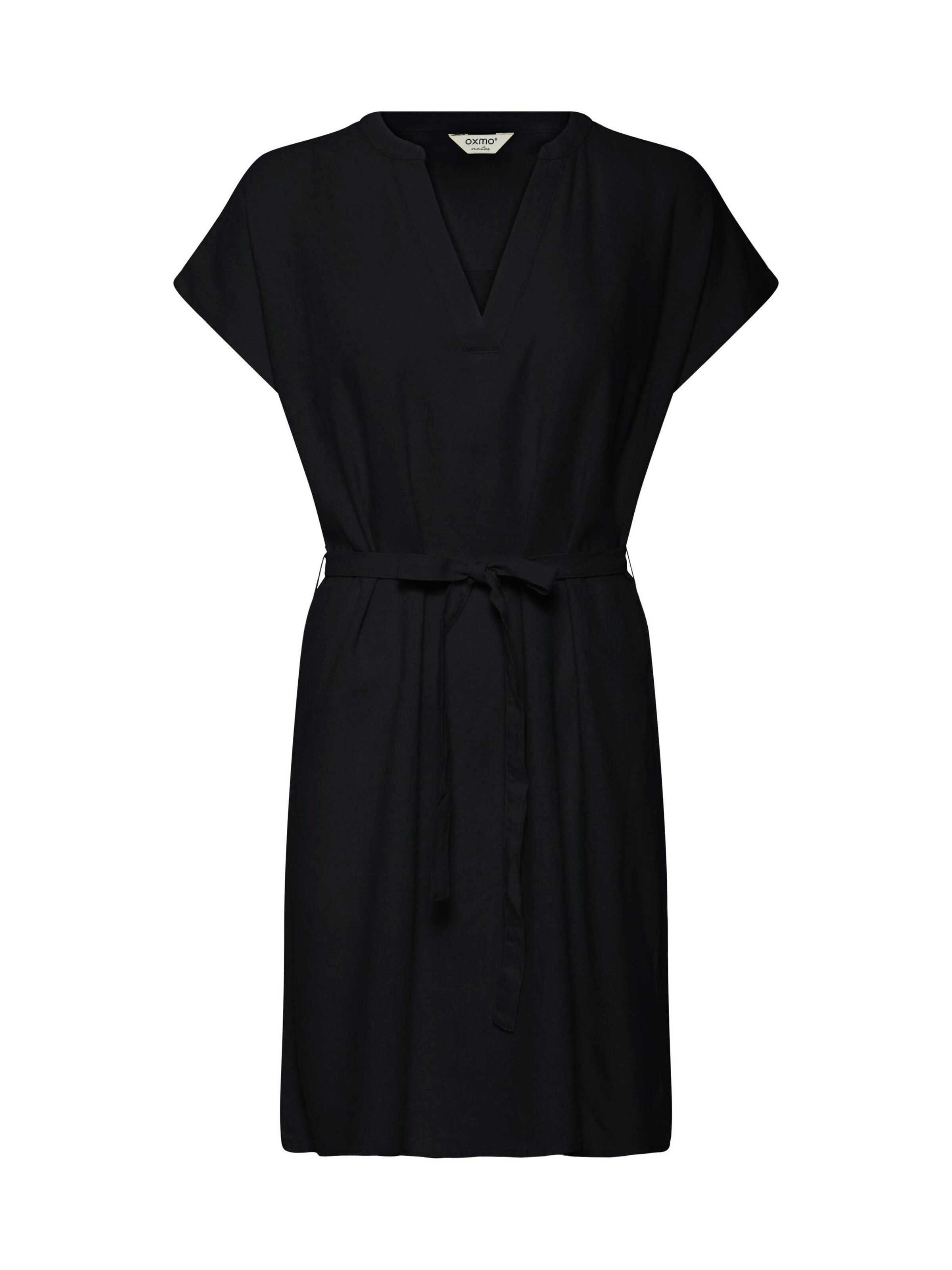 Oxmo Minikleid ' OXNInna ' in Schwarz: Vorderseite