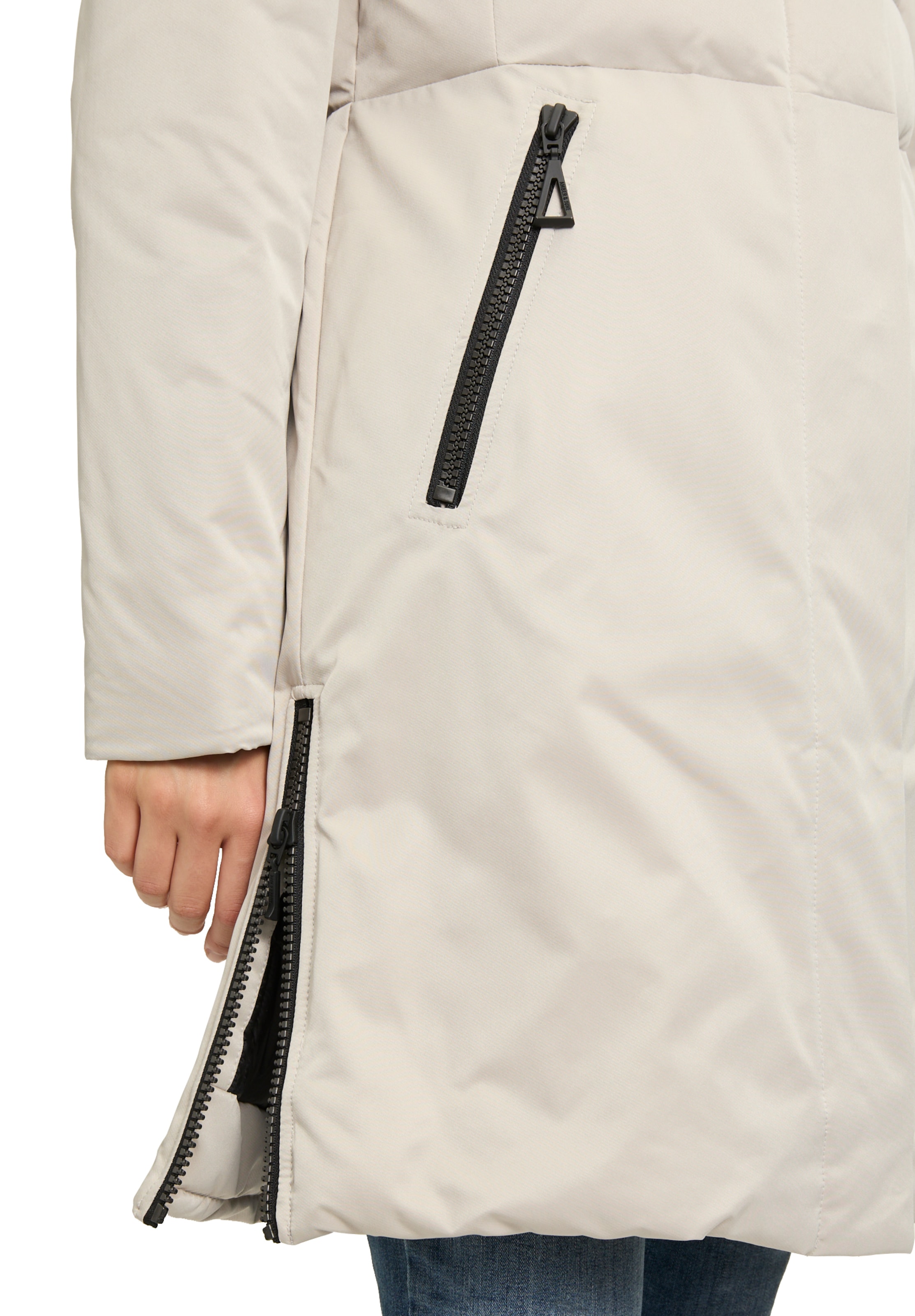 Amber & June Vinterkappa i beige