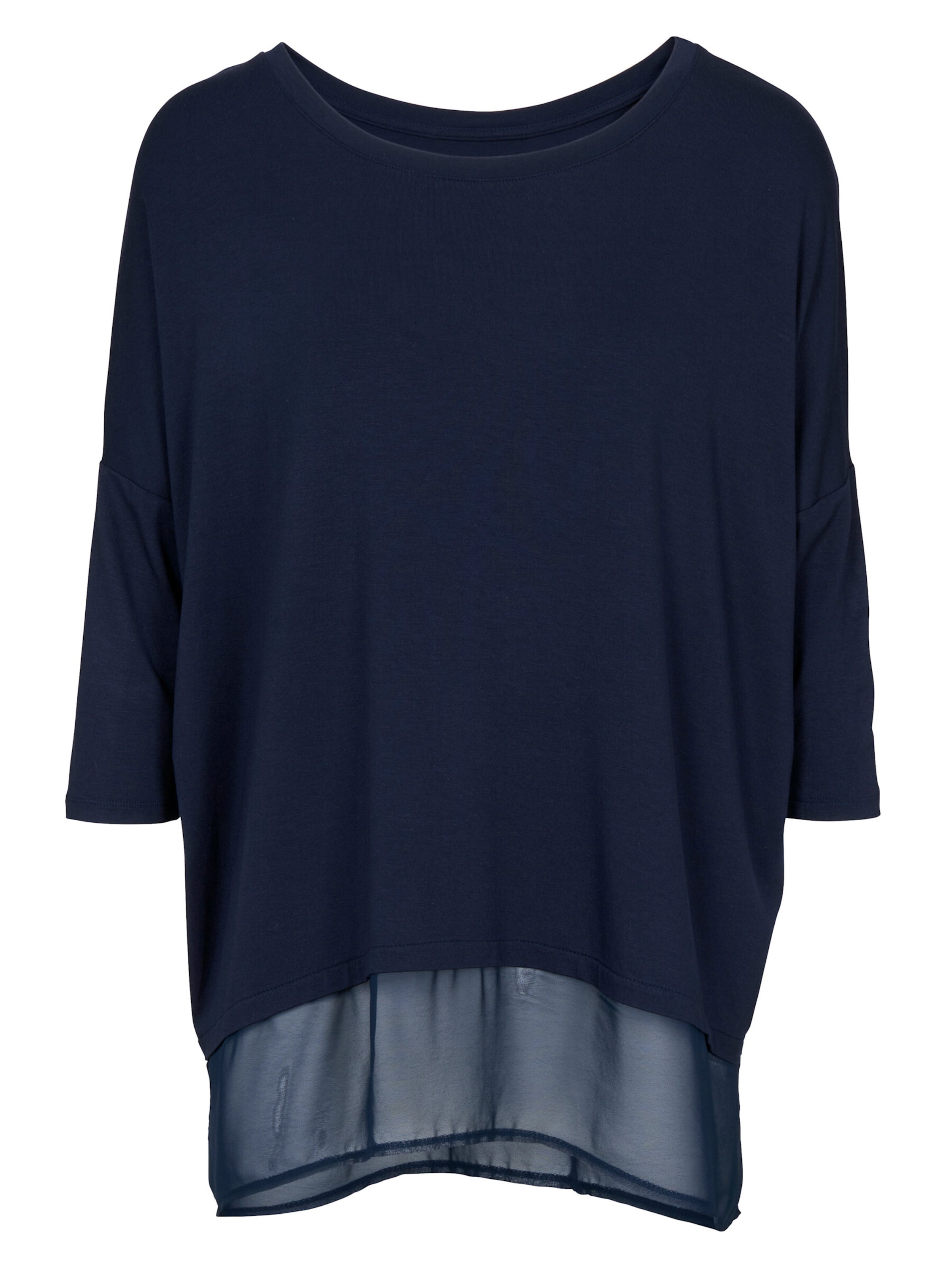 heine Υπερμέγεθες μπλουζάκι σε μπλε: μπροστά