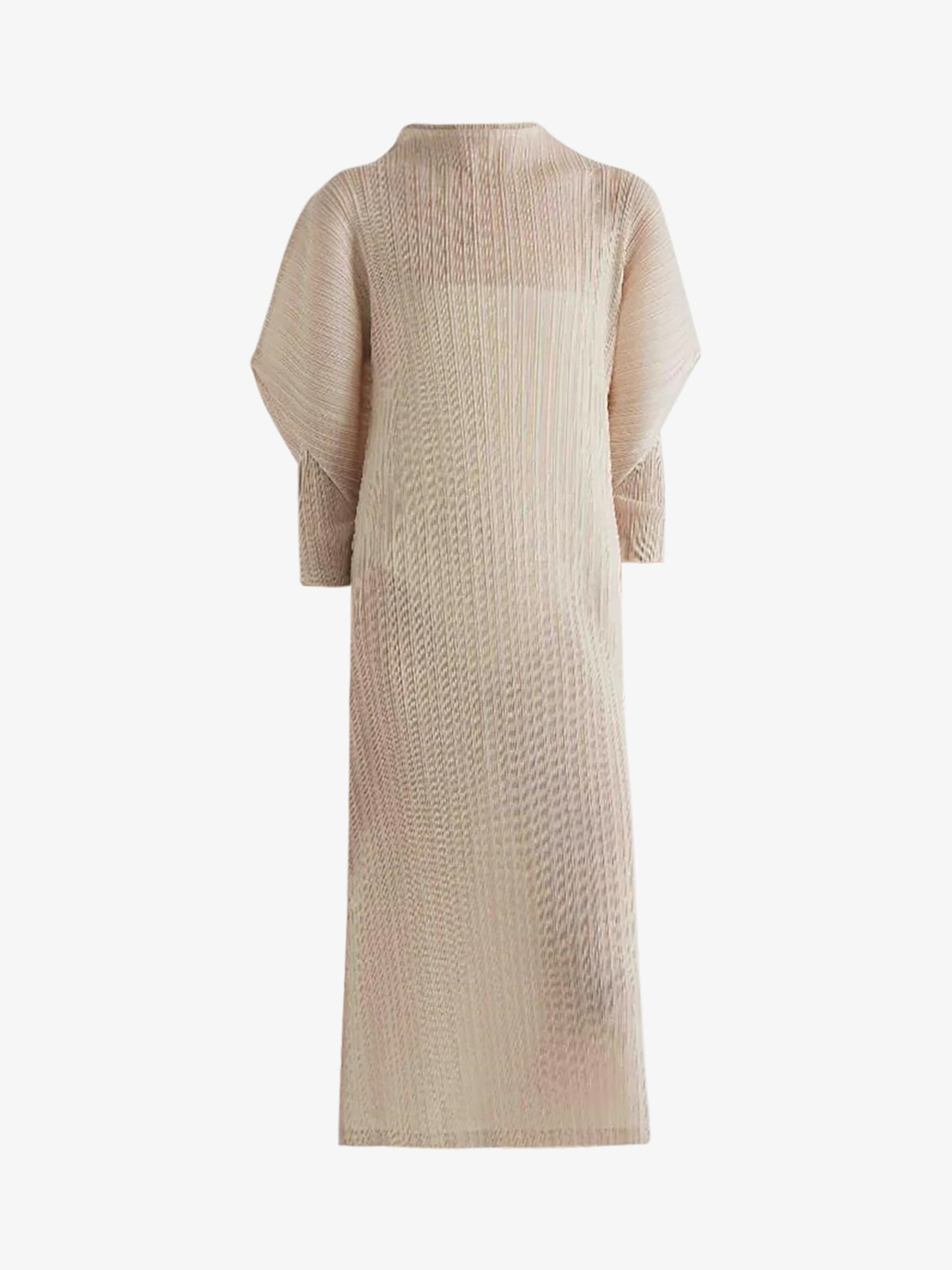 Meimeij - Vestido de verão em bege: frente
