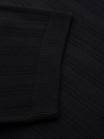 Ombre Shirt in Zwart