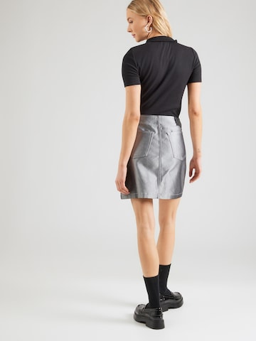 Calvin Klein Jeans Kjol i silver
