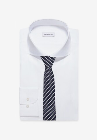 SEIDENSTICKER Tie ' Slim ' in Blue