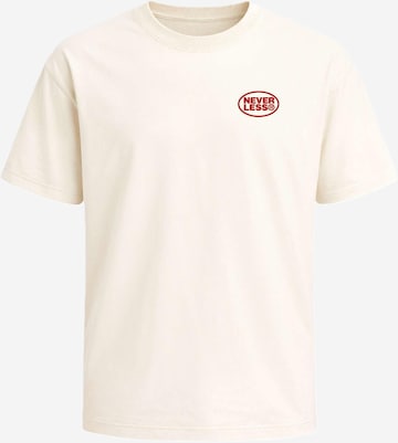 Neverless Shirt 'Sweet Cherry' in Beige: front