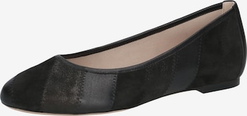 CAPRICE Ballerina in Schwarz: Vorderseite