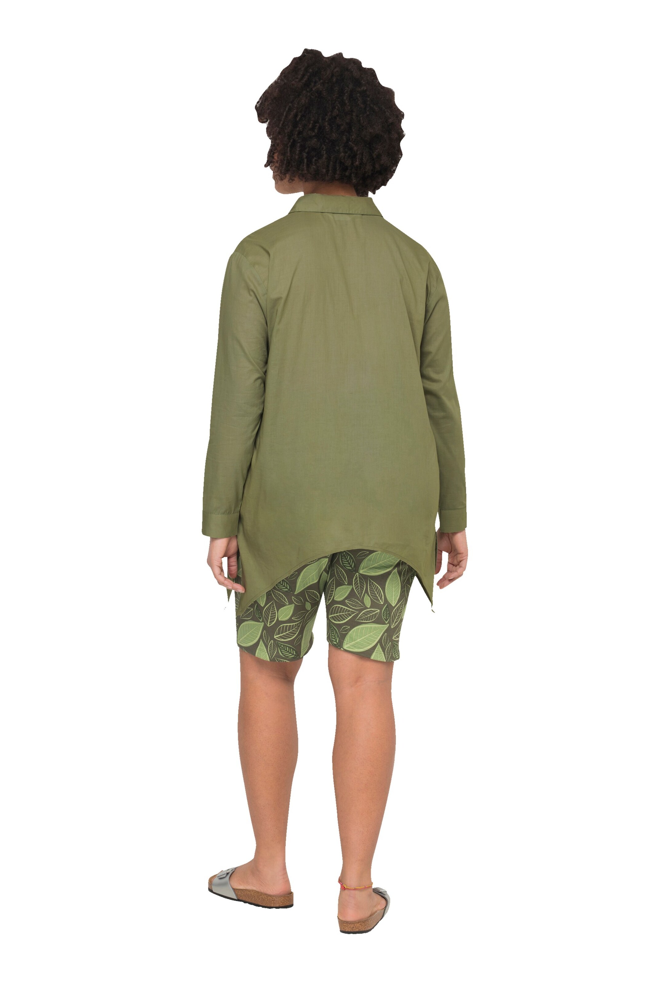 Janet & Joyce Blouse in Green
