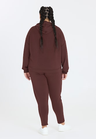 Q by Endurance Tapered Sportbroek 'Tiamo' in Rood