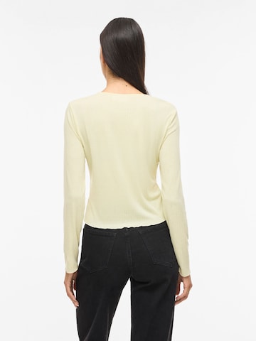 Cardigan 'VIMaggie' VILA en jaune
