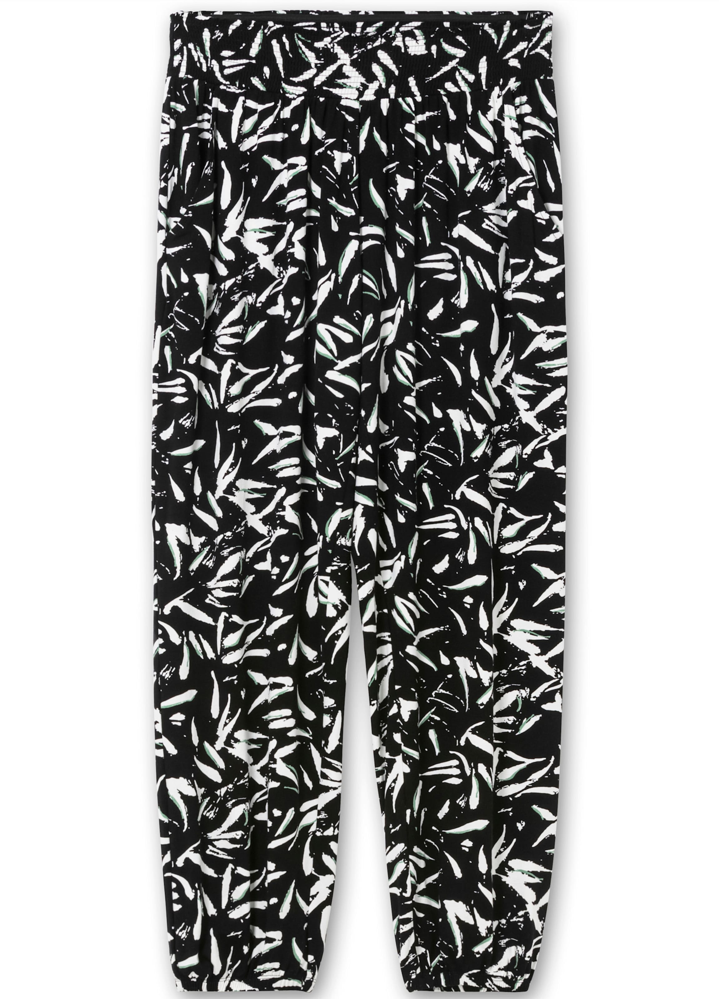 SHEEGO Tapered Byxa i svart: framsida