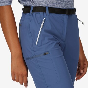 REGATTA Regular Outdoorhose 'Xert III' in Blau