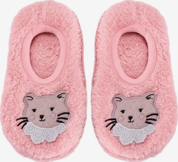 PentiČarape 'PENTI Mädchen Kitty Socken mit Katzenmuster' - roza boja: prednji dio