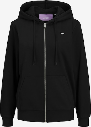 JJXX Sweatvest 'JXAbbie' in Zwart: voorkant
