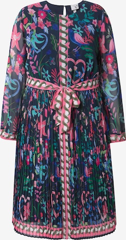 Ulla Popken Kleid in Blau: Vorderseite