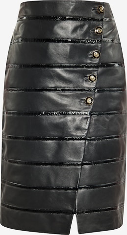 fainaSuknja - crna boja: prednji dio