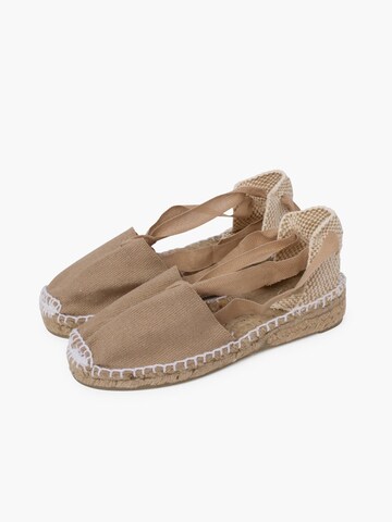 Sandales Pisamonas en beige