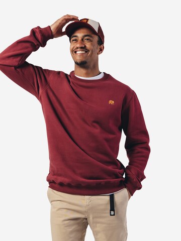 Felpa ' ESSENTIAL ' di Trendsplant in rosso