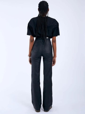 Dr. Denim Slim fit Jeans 'Moxy High Straight Jeans' in Black