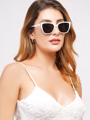 AVANT-GARDE PARIS Sonnenbrille 'Cat Eye Nerida' in Weiß