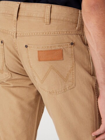 WRANGLER Regular Jeans 'GREENSBORO TIGERS EYE' in Beige