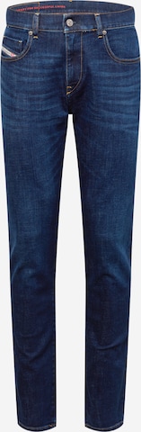 DIESEL Slimfit Jeans 'Strukt' in Blauw: voorkant