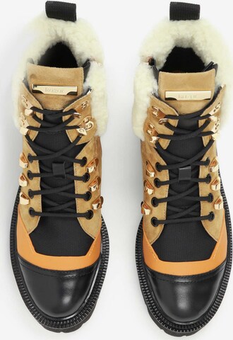 Kazar - Botines con cordones en beige