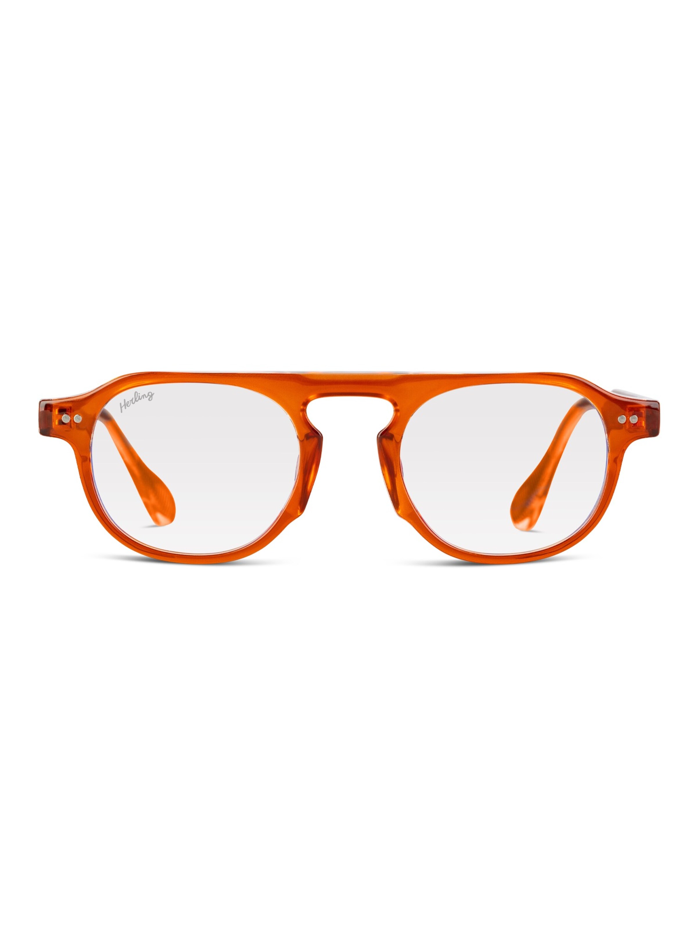 Herling Glasses 'Auden Blue Light' in Red