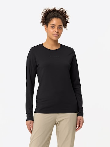 VAUDE Shirt (GOTS) in Schwarz: Vorderseite