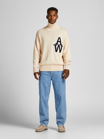 JACK & JONES Свободный крой Джинсы 'JJIEddie JJOriginal' в Синий