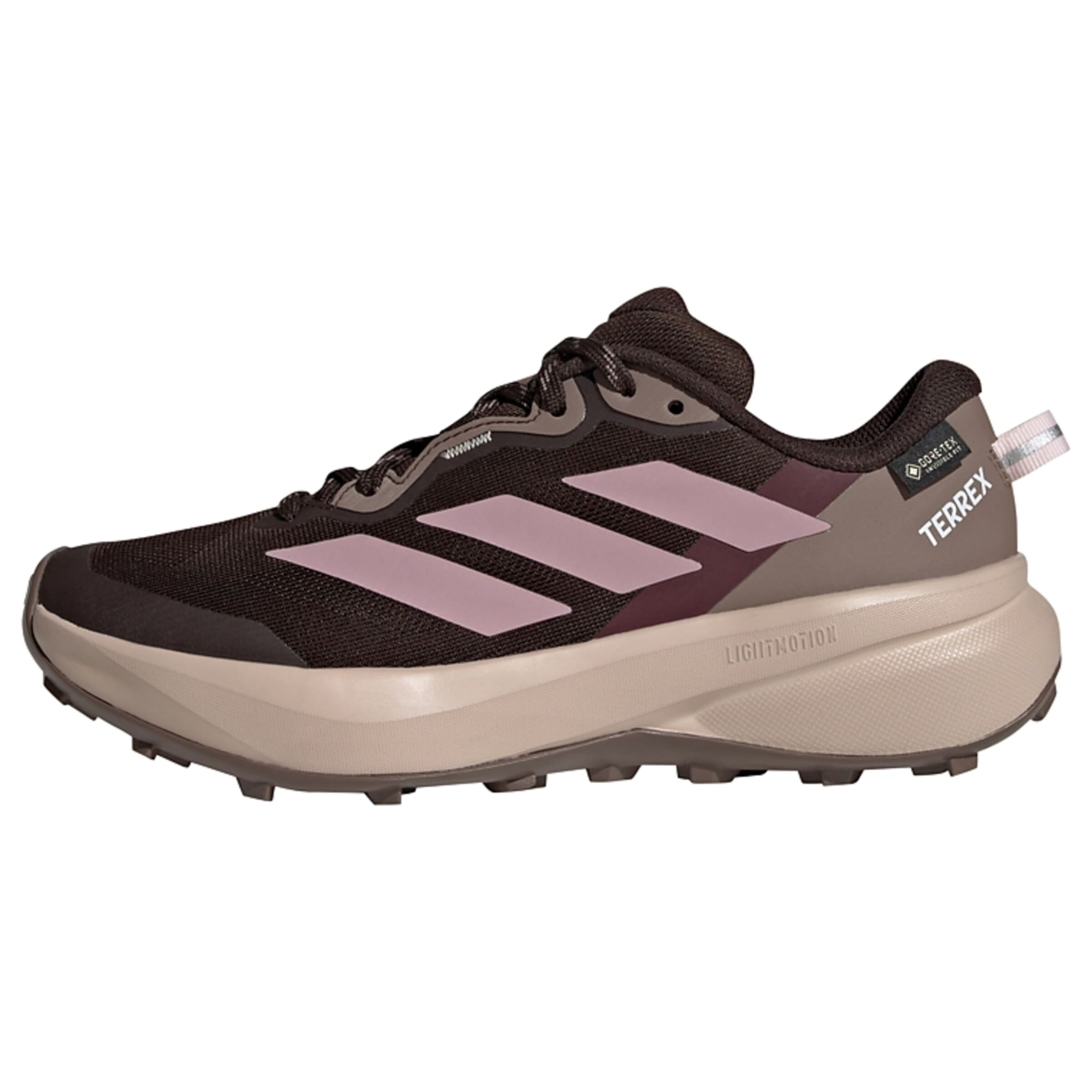 ADIDAS TERREX Běžecká obuv 'Tracefinder Plus GORE-TEX®' – hnědá: přední strana