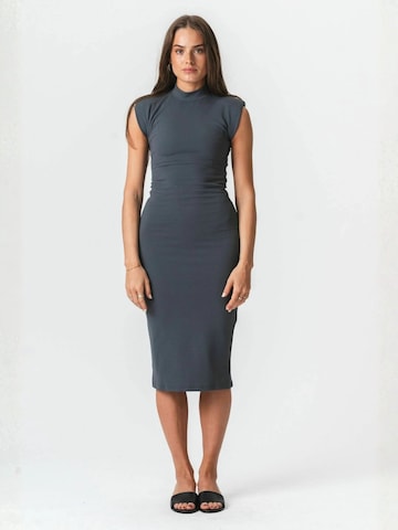 TEESHOPPEN Dress ' Isabella ' in Grey
