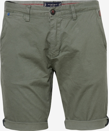 KOROSHI Regular Панталон в зелено: отпред