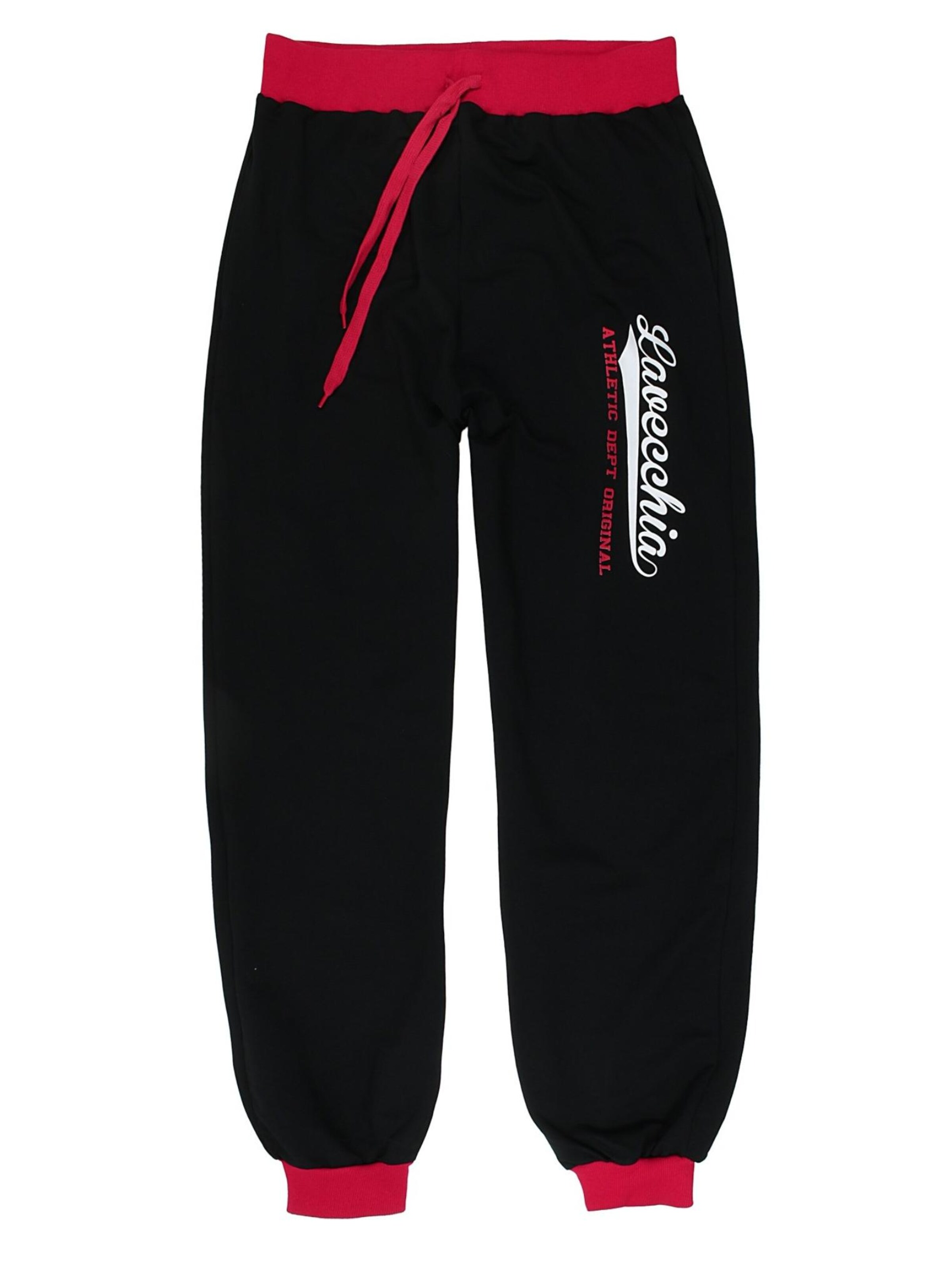 Lavecchia Tapered Hose 'LV-2020' in Schwarz: Vorderseite