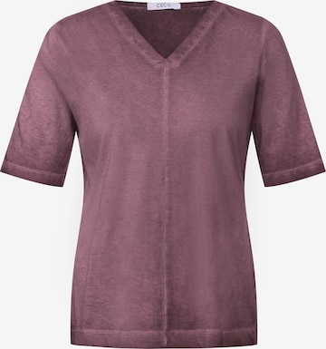 CECIL T-Shirt in Rot: Vorderseite