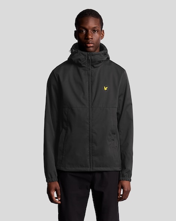 Veste fonctionnelle Lyle & Scott en noir : devant