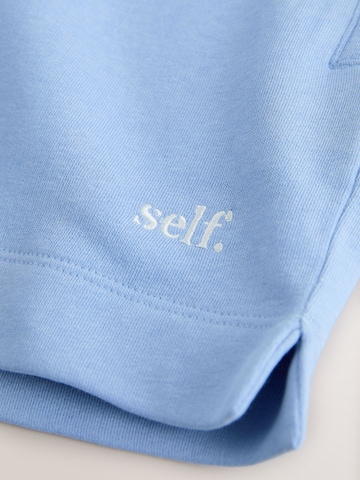 self. Regular Shorts in Blau
