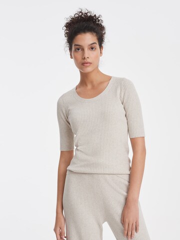 OPUS Pullover  'Pijana' in Beige: Vorderseite