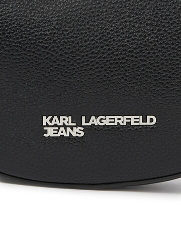 Borsa a spalla 'Rebel' di KARL LAGERFELD JEANS in nero