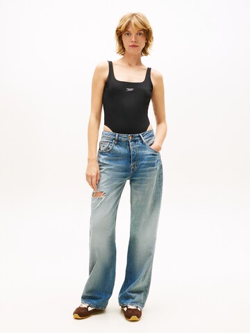 Tommy Jeans Боди-футболка в Черный