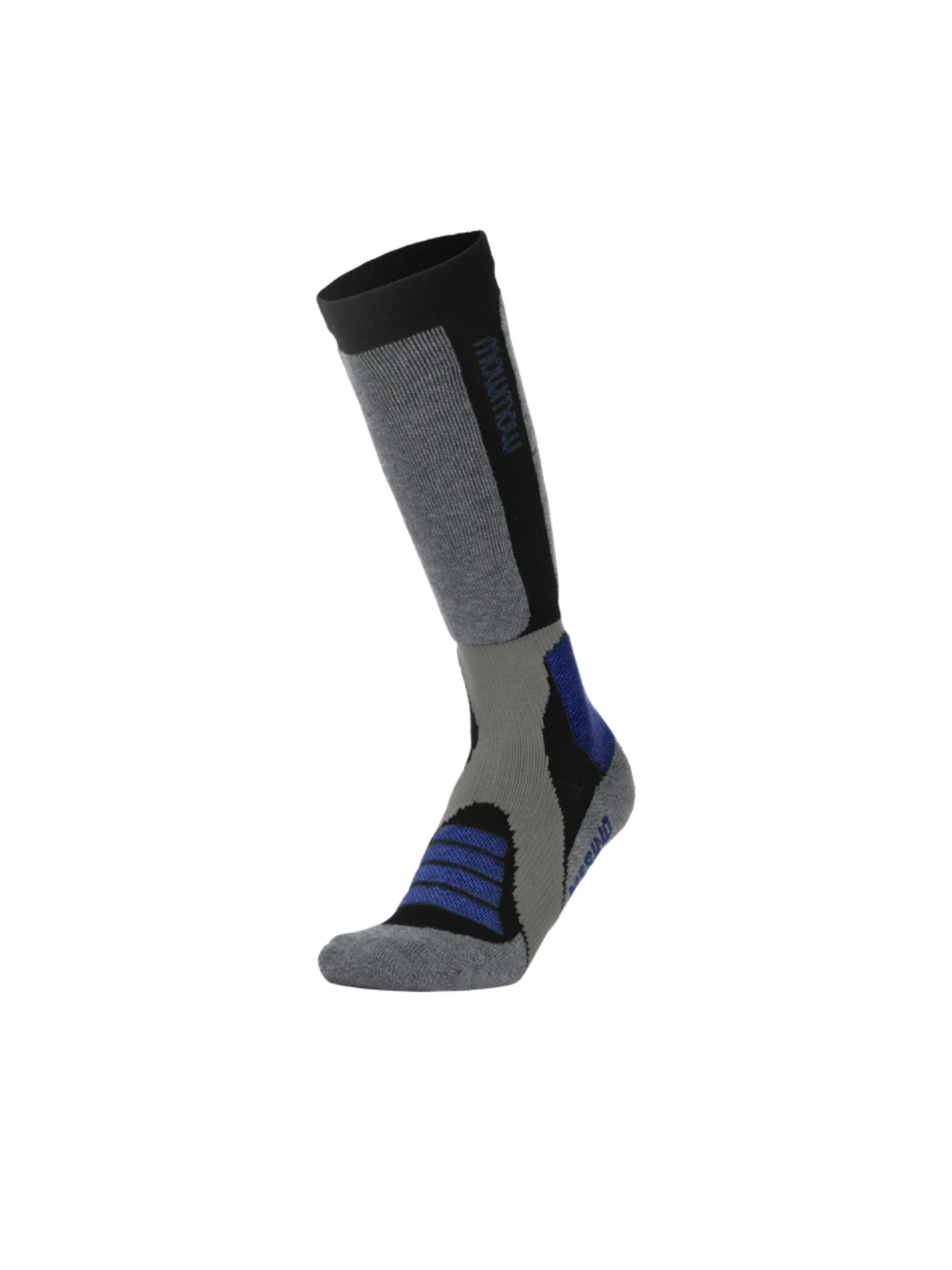 Mowmow Sportsokken 'MowMow Ski Socks - Silver Ions - Antibacterial - Men - Women - Size 39-42 - Gray' in Grijs: voorkant