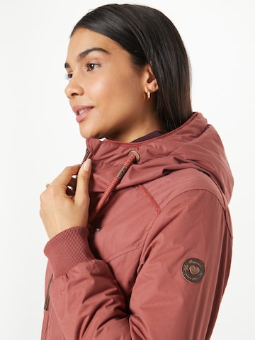 Ragwear Tussenparka 'DANKA' in Rood