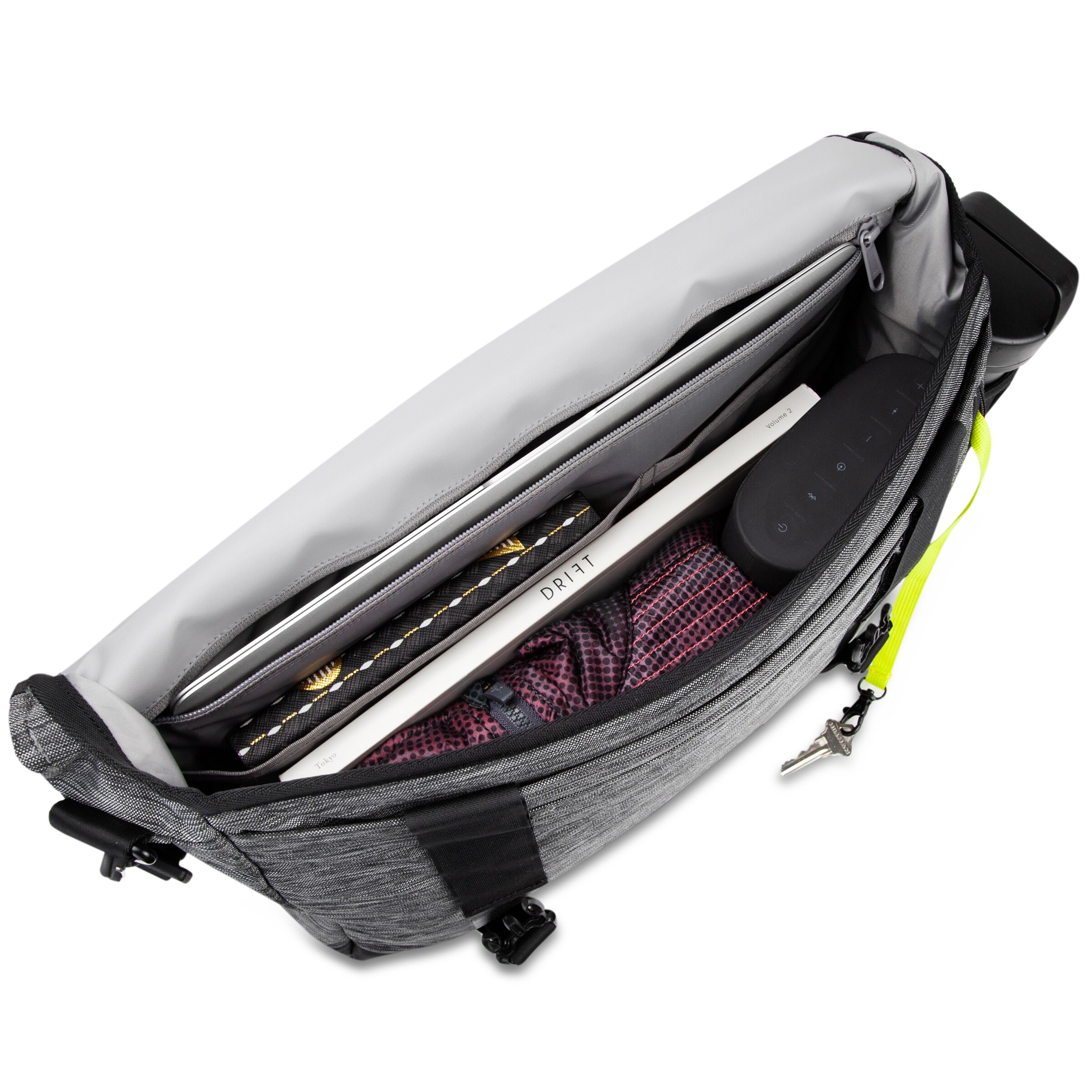 TIMBUK2 Aktentas 'Transit The Closer' in Grijs
