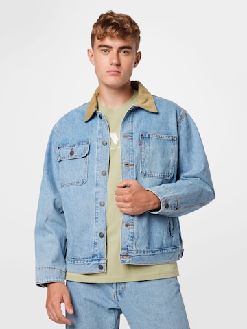 LEVI'S ® Kurtka przejściowa 'Levi's® Men's Sunset Trucker Jacket' w kolorze niebieski: przód