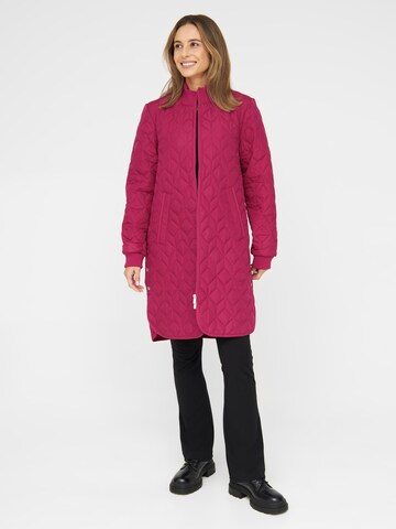 ILSE JACOBSEN Between-seasons coat 'ART06' in Red